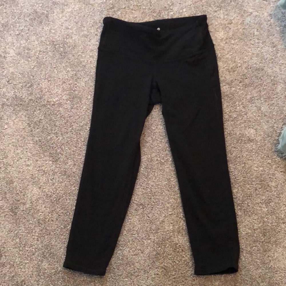 Cropped athleta leggings size->xxs
